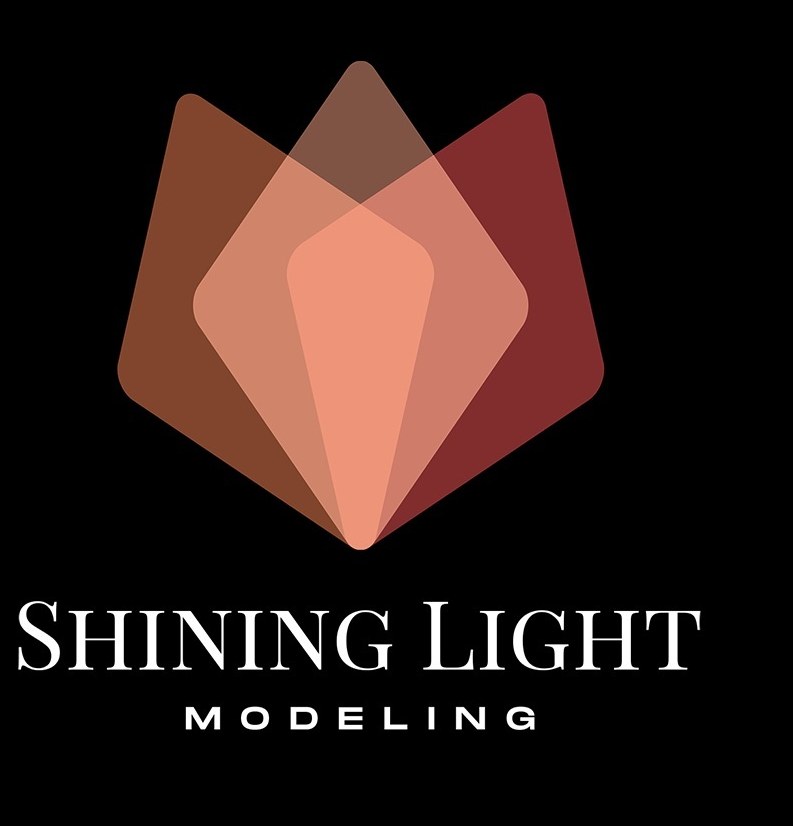 Logo Shining Light Modeling