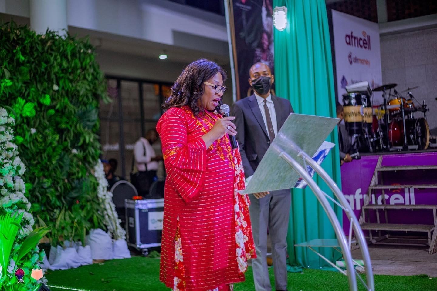 Conseillère spéciale du Président de la République démocratique du Congo chargée de la jeunesse, du genre et de la lutte contre les violences faites aux femmes, au Shining Light Fashion Show